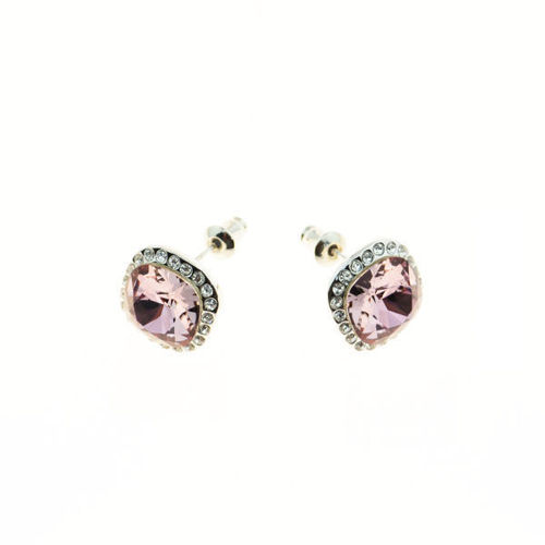 Picture of Crystal Earrings. Amethyst (204) Color