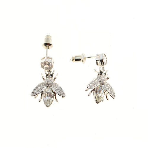 Picture of Crystal Star Shape Earrings. Crystal  Color