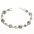 Picture of Crystal Round Shape Design Bracelet. Crystal  Color