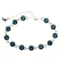 Picture of Crystal Round Shape Design Bracelet. Montana (207) Color