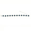 Picture of Crystal Round Shape Design Bracelet. Montana (207) Color