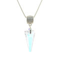 Picture of Crystal Necklace. Crystal Aurore Boreale (001 Ab) Color