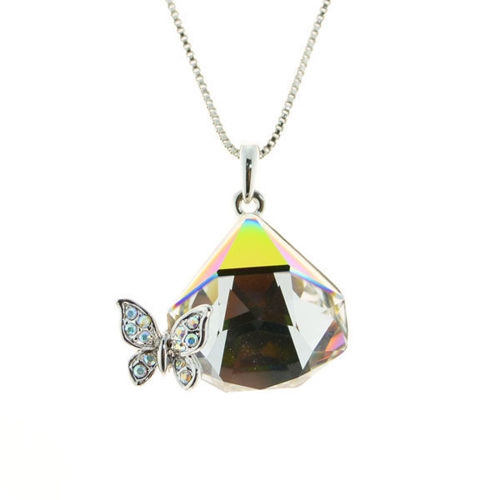 Picture of Crystal Necklace. Crystal Vitrail Medium (001 Vm) Color