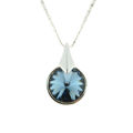 Picture of Crystal Round Shape Necklace. Montana (207) Color