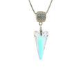 Picture of Crystal Necklace. Crystal Aurore Boreale (001 Ab) Color